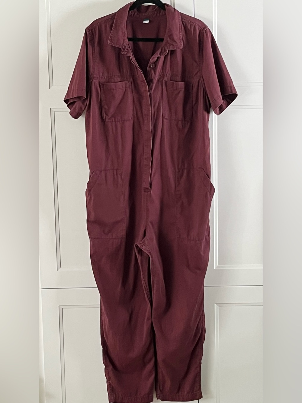 Old Navy Coveralls, burgundy Jumper, size XL